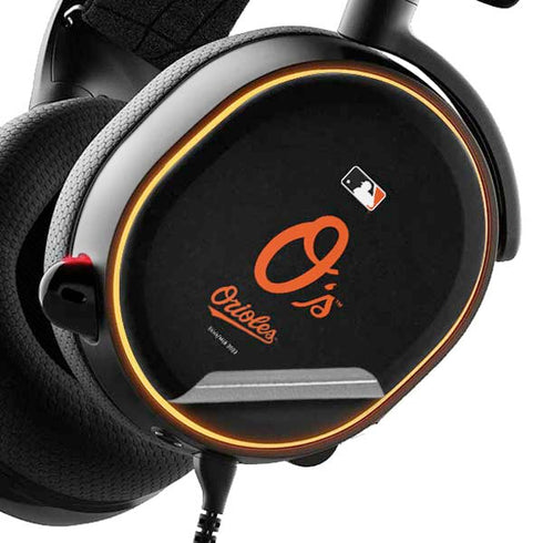 MLB Baltimore Orioles - Solid Distressed SteelSeries Arctis 5 Skin