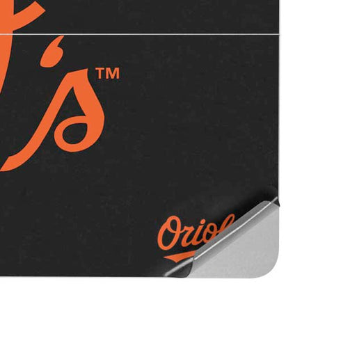 MLB Baltimore Orioles - Solid Distressed Surface Laptop Studio Skin