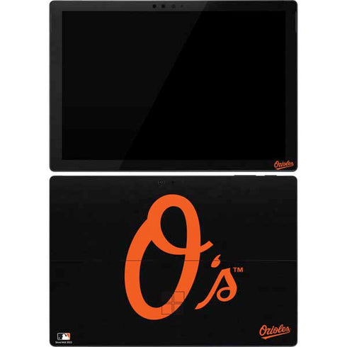 MLB Baltimore Orioles - Solid Distressed Surface Pro 7 Skin