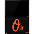 MLB Baltimore Orioles - Solid Distressed Surface Pro 7 Skin