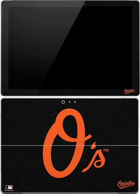 MLB Baltimore Orioles - Solid Distressed Surface Pro (2017) Skin