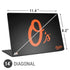 MLB Baltimore Orioles - Solid Distressed Universal Laptop 14in (11.4 x 8.2in) Skin