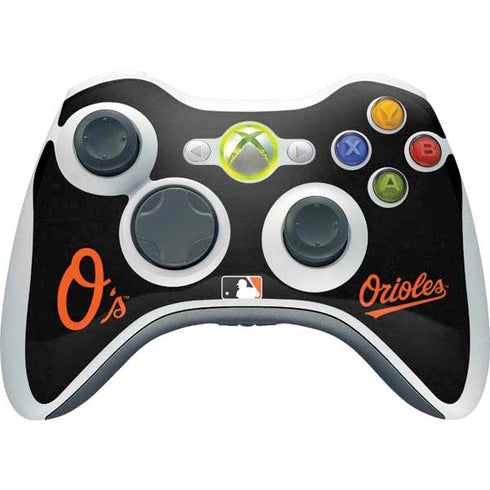MLB Baltimore Orioles - Solid Distressed Xbox 360 Wireless Controller Skin