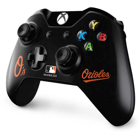 MLB Baltimore Orioles - Solid Distressed Xbox One Controller Skin