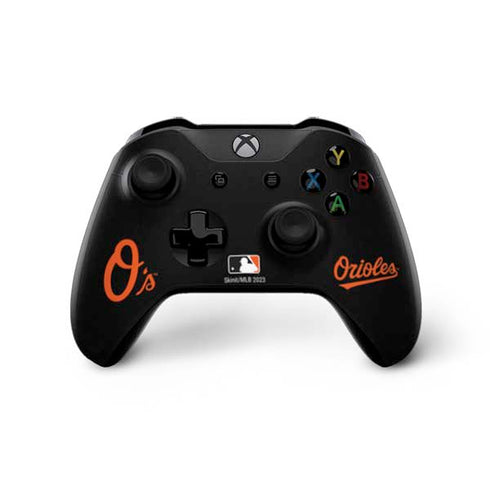 MLB Baltimore Orioles - Solid Distressed Xbox One X Controller Skin