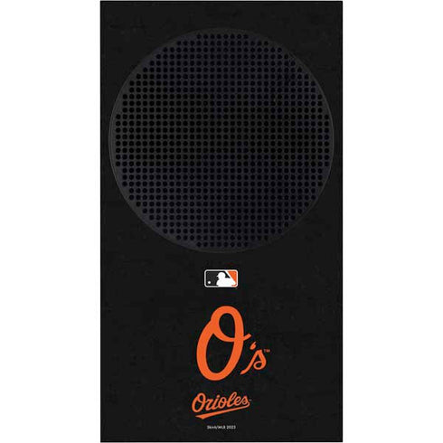 MLB Baltimore Orioles - Solid Distressed Xbox Series S Console Skin