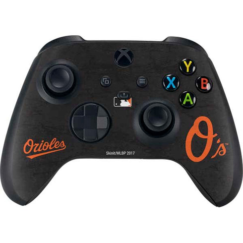 MLB Baltimore Orioles - Solid Distressed Xbox Series X Bundle Skin