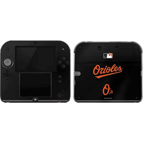 MLB Baltimore Orioles Alternate/Away Jersey Nintendo 2DS Skin