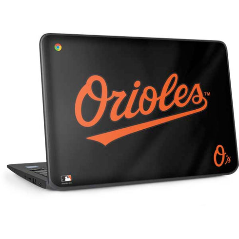 MLB Baltimore Orioles Alternate/Away Jersey HP Chromebook Skin