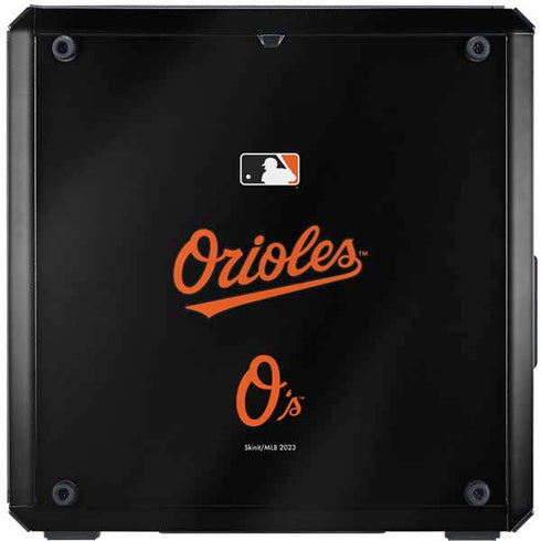 MLB Baltimore Orioles Alternate/Away Jersey Cooler Master MasterBox Q300L Mini Tower Skin