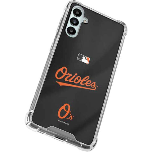 MLB Baltimore Orioles Alternate/Away Jersey Galaxy A14 5G Clear Case