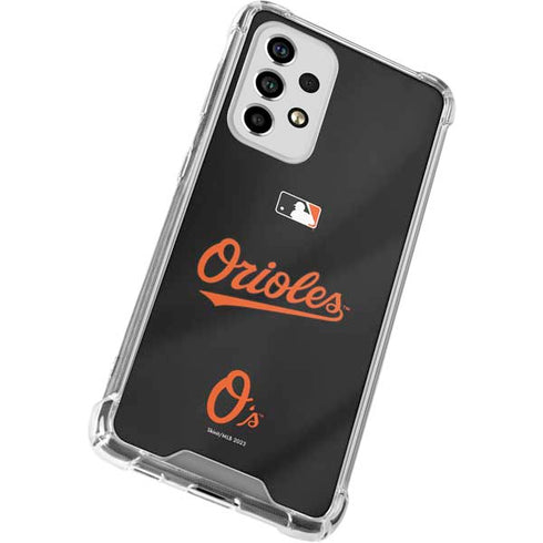 MLB Baltimore Orioles Alternate/Away Jersey Galaxy A33 5G Clear Case