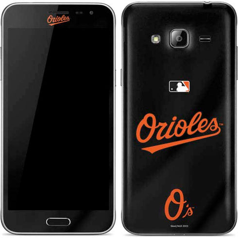 MLB Baltimore Orioles Alternate/Away Jersey Galaxy J3 Skin