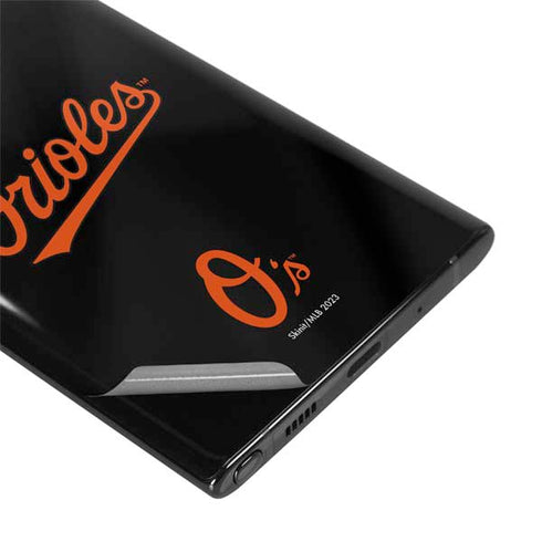 MLB Baltimore Orioles Alternate/Away Jersey Galaxy Note 10 Plus Skin