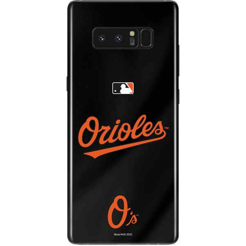 MLB Baltimore Orioles Alternate/Away Jersey Galaxy Note 8 Skin