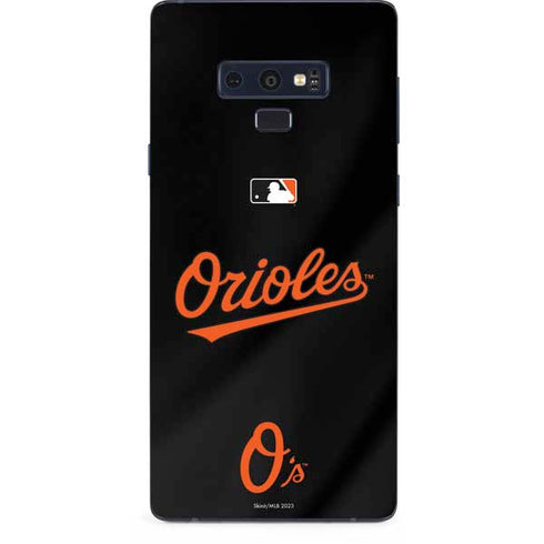 MLB Baltimore Orioles Alternate/Away Jersey Galaxy Note 9 Skin