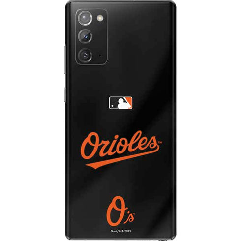 MLB Baltimore Orioles Alternate/Away Jersey Galaxy Note20 5G Skin