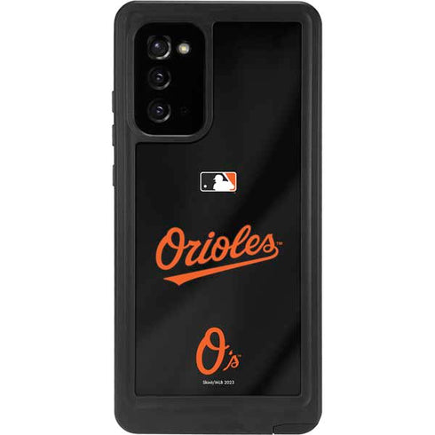 MLB Baltimore Orioles Alternate/Away Jersey Galaxy Note20 5G Waterproof Case