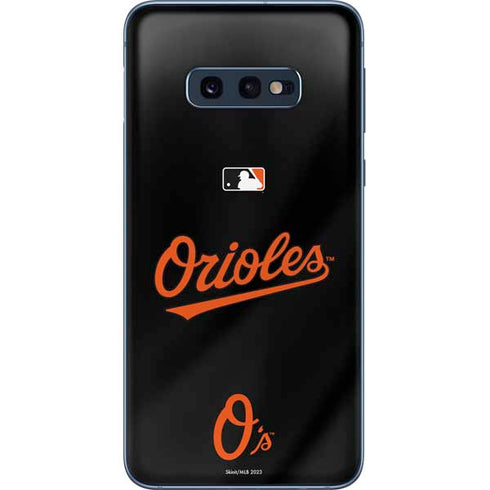 MLB Baltimore Orioles Alternate/Away Jersey Galaxy S10e Skin