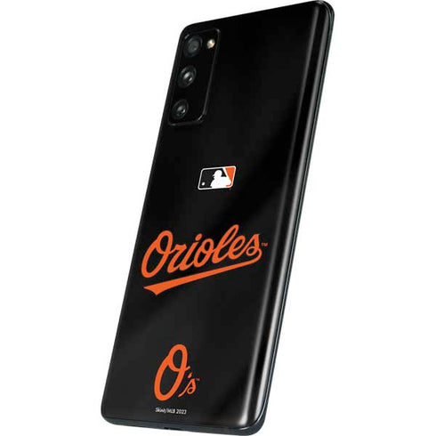 MLB Baltimore Orioles Alternate/Away Jersey Galaxy S20 Fan Edition Skin