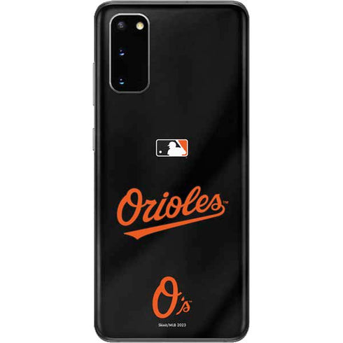 MLB Baltimore Orioles Alternate/Away Jersey Galaxy S20 Skin