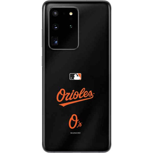 MLB Baltimore Orioles Alternate/Away Jersey Galaxy S20 Ultra 5G Skin