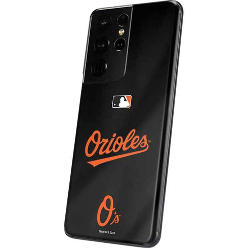 MLB Baltimore Orioles Alternate/Away Jersey Galaxy S21 Ultra 5G Skin