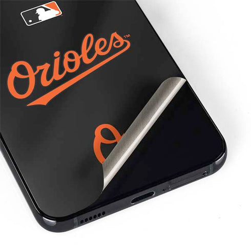 MLB Baltimore Orioles Alternate/Away Jersey Galaxy S22 Plus Skin