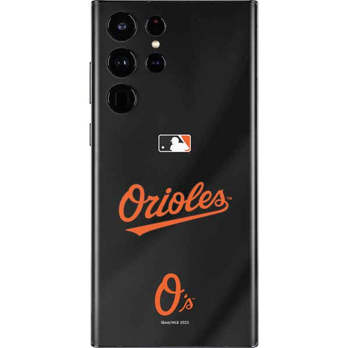 MLB Baltimore Orioles Alternate/Away Jersey Galaxy S22 Ultra Skin