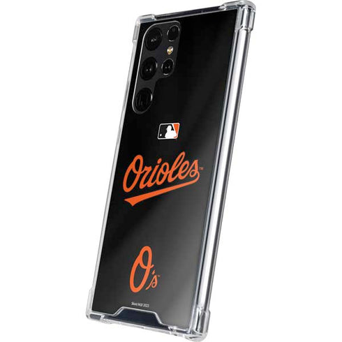MLB Baltimore Orioles Alternate/Away Jersey Galaxy S24 Ultra Clear Case