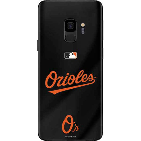 MLB Baltimore Orioles Alternate/Away Jersey Galaxy S9 Skin
