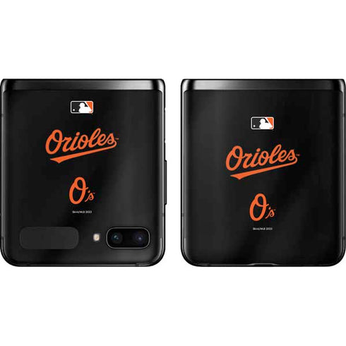 MLB Baltimore Orioles Alternate/Away Jersey Galaxy Z Flip Skin