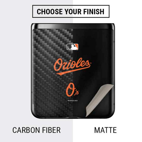 MLB Baltimore Orioles Alternate/Away Jersey Galaxy Z Flip Skin