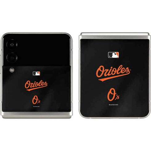 MLB Baltimore Orioles Alternate/Away Jersey Galaxy Z Flip3 5G Skin