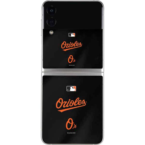 MLB Baltimore Orioles Alternate/Away Jersey Galaxy Z Flip3 5G Skin