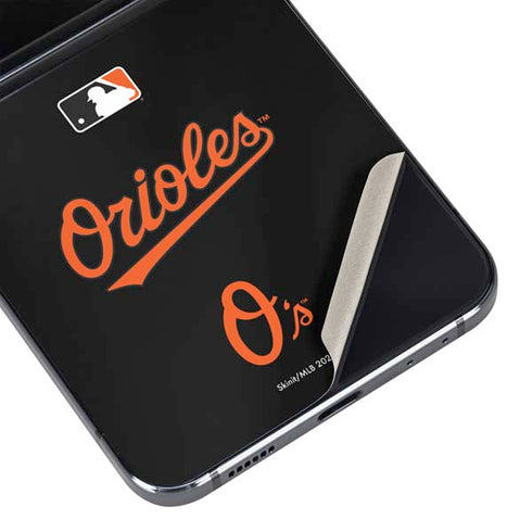 MLB Baltimore Orioles Alternate/Away Jersey Galaxy Z Flip5 5G Skin