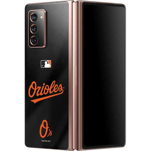 MLB Baltimore Orioles Alternate/Away Jersey Galaxy Z Fold2 5G Skin