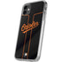 MLB Baltimore Orioles Alternate/Away Jersey iPhone 11 Clear Case