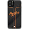 MLB Baltimore Orioles Alternate/Away Jersey iPhone 11 Pro Clear Case