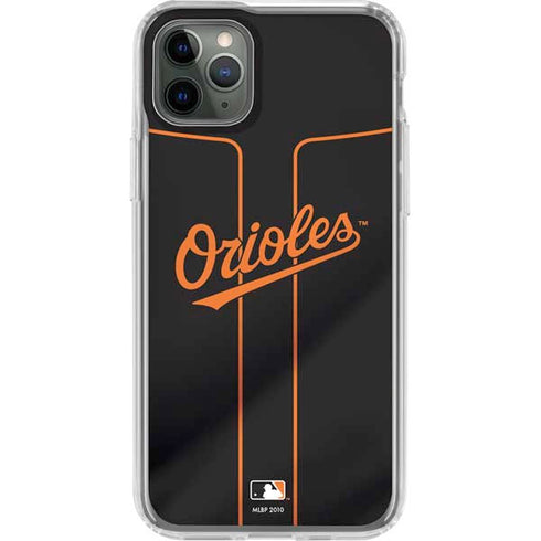 MLB Baltimore Orioles Alternate/Away Jersey iPhone 11 Pro Max Clear Case