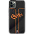 MLB Baltimore Orioles Alternate/Away Jersey iPhone 11 Pro Max Clear Case
