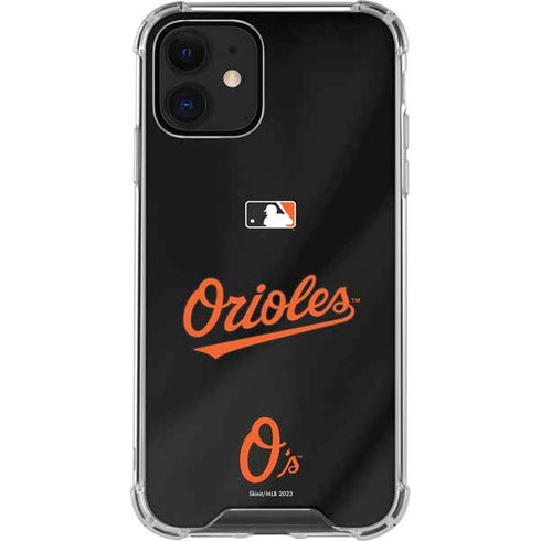 MLB Baltimore Orioles Alternate/Away Jersey iPhone 12 Mini Clear Case