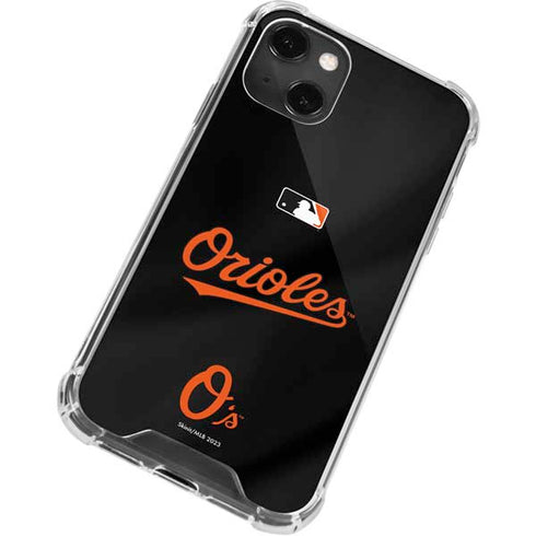 MLB Baltimore Orioles Alternate/Away Jersey iPhone 13 Mini Clear Case