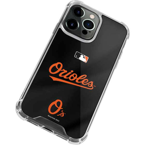 MLB Baltimore Orioles Alternate/Away Jersey iPhone 13 Pro Clear Case