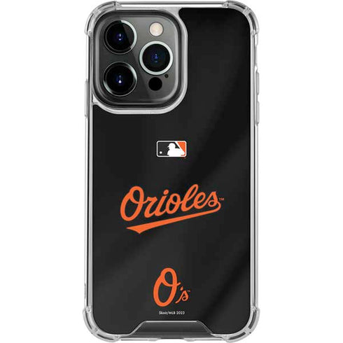 MLB Baltimore Orioles Alternate/Away Jersey iPhone 13 Pro Clear Case
