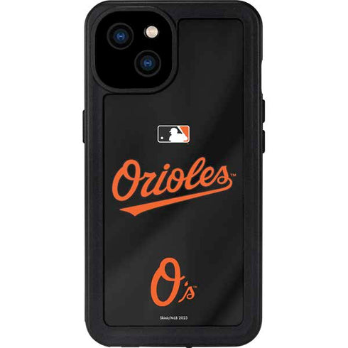 MLB Baltimore Orioles Alternate/Away Jersey iPhone 15 Plus Waterproof Case
