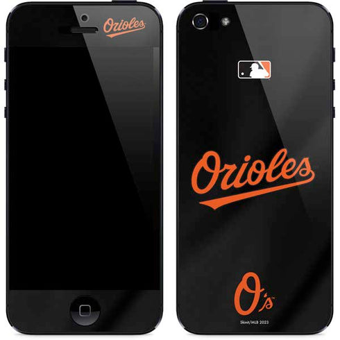 MLB Baltimore Orioles Alternate/Away Jersey iPhone 5/5s/5SE Skin