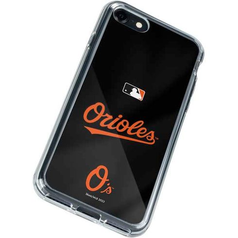 MLB Baltimore Orioles Alternate/Away Jersey iPhone SE (2nd & 3rd Gen) Clear Case