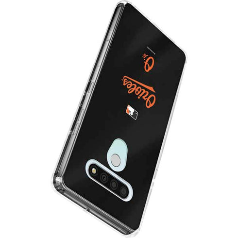 MLB Baltimore Orioles Alternate/Away Jersey LG Stylo 6 Clear Case