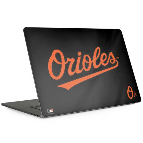MLB Baltimore Orioles Alternate/Away Jersey Apple MacBook Pro 15-inch Skin